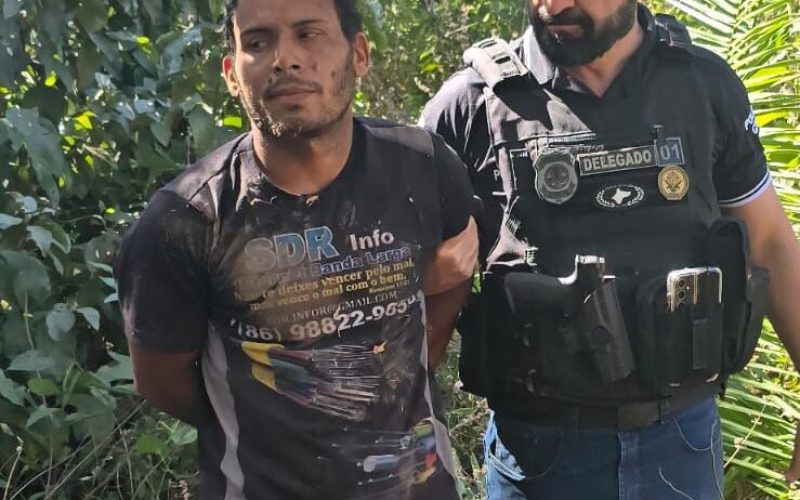 URGENTE: Bandido que matou delegado e feriu agentes no Maranhão é capturado pela polícia
